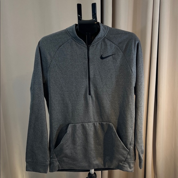 Nike Other - Nike Dark Gray Quarter-Zip Pullover